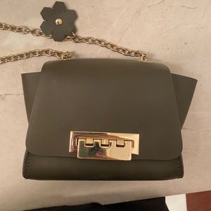 Zac zac posen bag in dark green